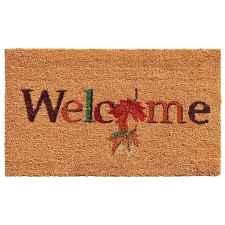 Configuracion 17 x 29 in. Fall Beauty Rectangular Doormat Multi Color CO3367124